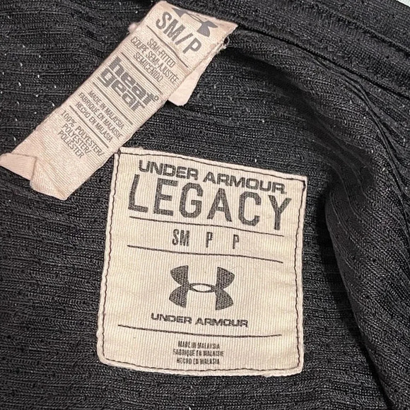 Under Armour Legacy JOCK Tank Top RARE Size Small Black - Picture 6 of 7
